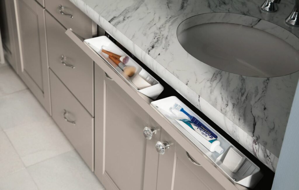 Tilt-out Sink Tray