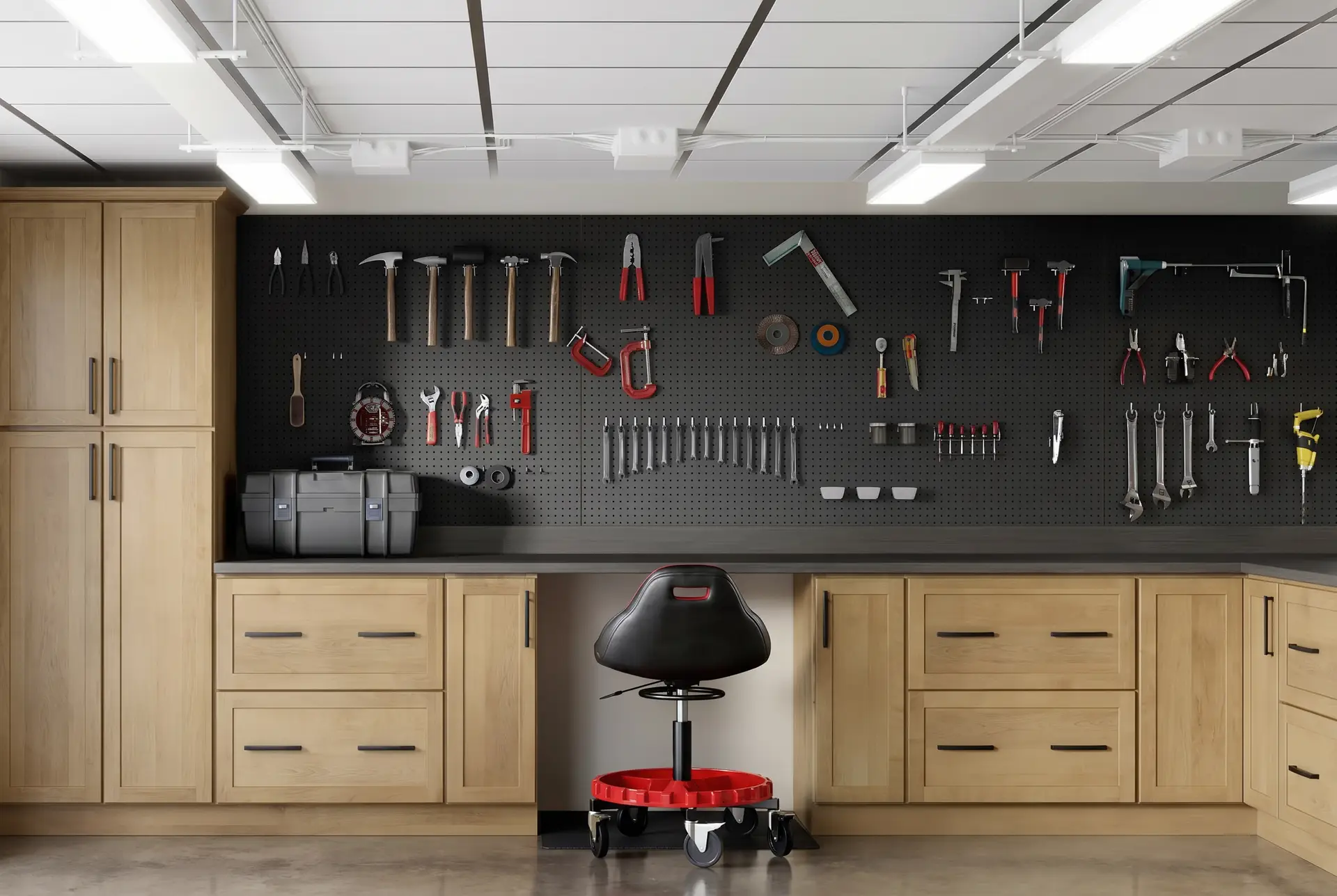 Schrock Workshop Cabinets